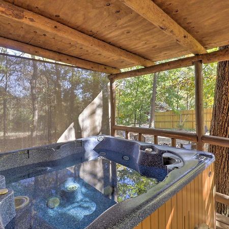 Broken Bow Cabin With Hot Tub And Bbq - 4 Mi To Lake! Stephens Gap 외부 사진